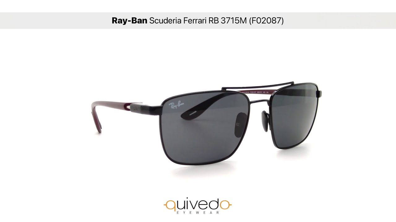 Ray ban scuderia ferrari rb 3715m f02087