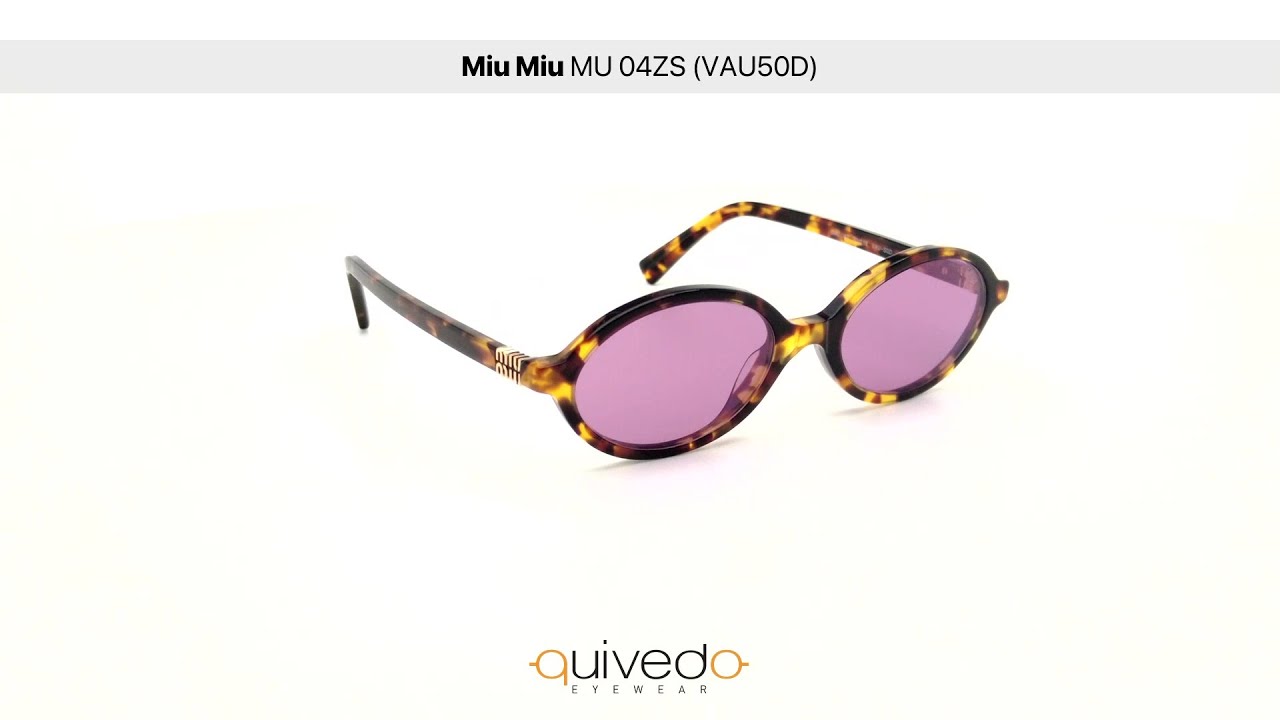 Miu miu mu 04zs vau50d