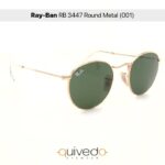 Ray ban rb 3447 round metal 001