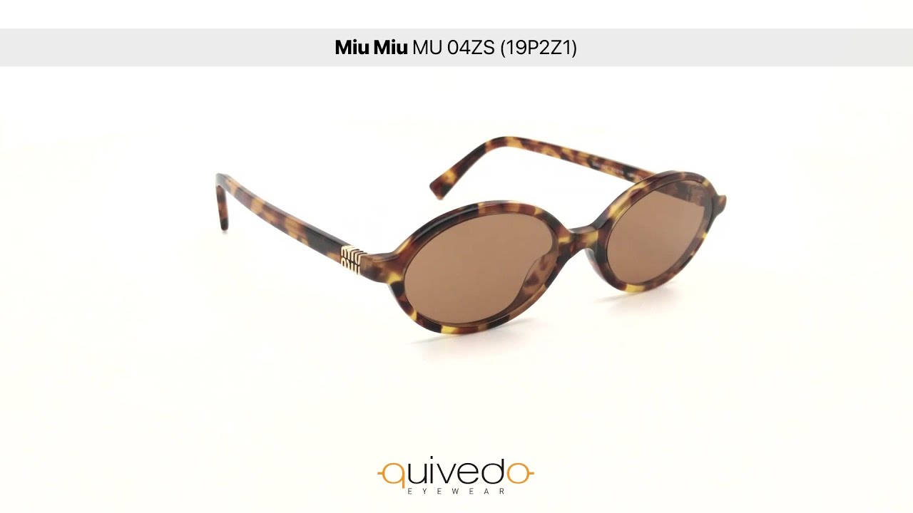 Miu miu mu 04zs 19p2z1