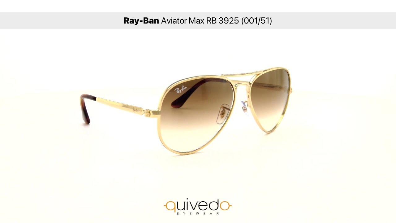 Ray ban aviator max rb 3925 00151