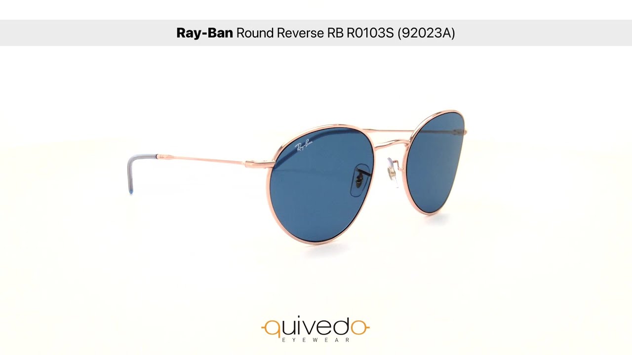 Ray ban round reverse rb r0103s 92023a