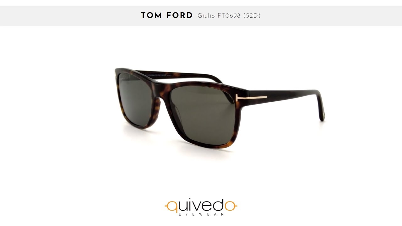 Tom Ford Giulio FT0698 52D Vista