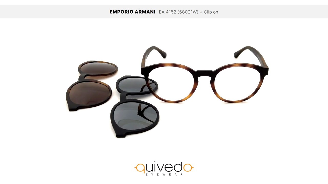 Emporio Armani EA 4152 58021W Clip on