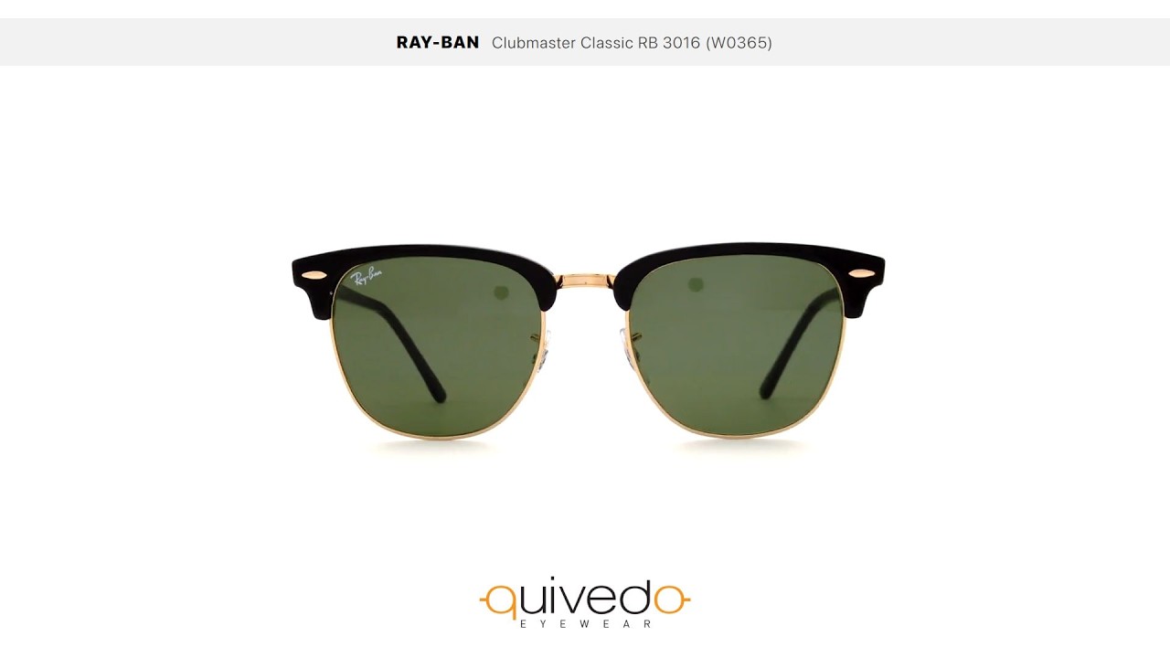 Ray Ban Clubmaster Classic RB 3016 W0365